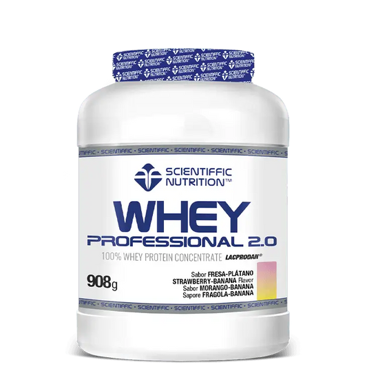 Scientiffic Nutrition Whey Professional 2.0 Fragola Banana, 908 g