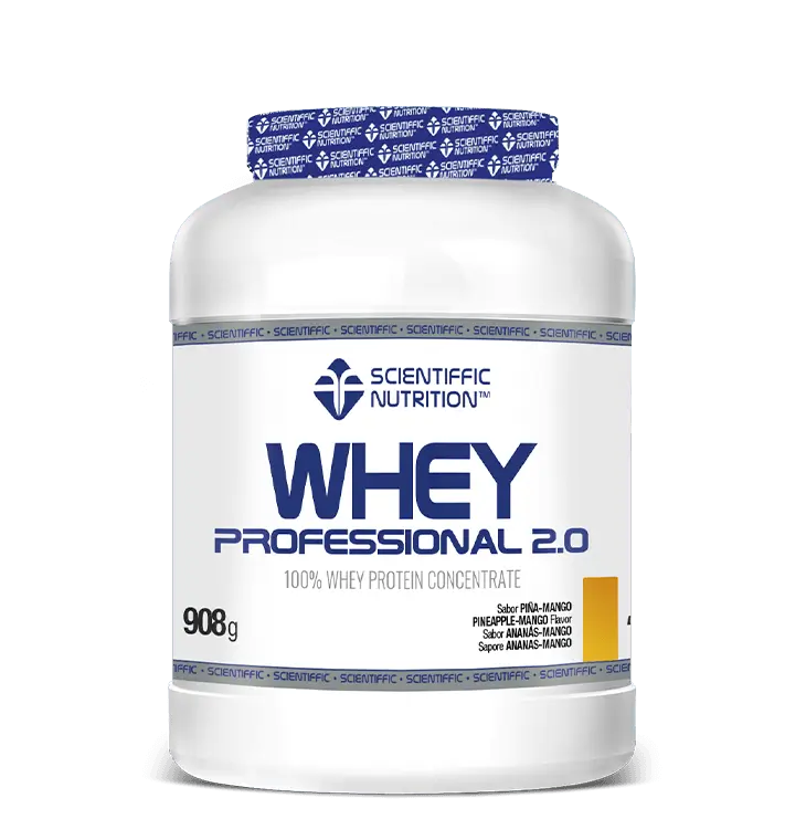 Scientiffic Nutrition Whey Professional 2.0 Ananas-Mano, 908g