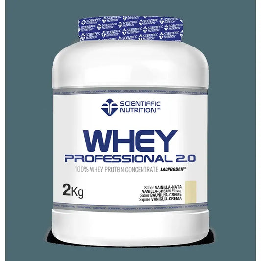Scientiffic Nutrition Whey Professional 2.0 Vanilla, 2000 grammi