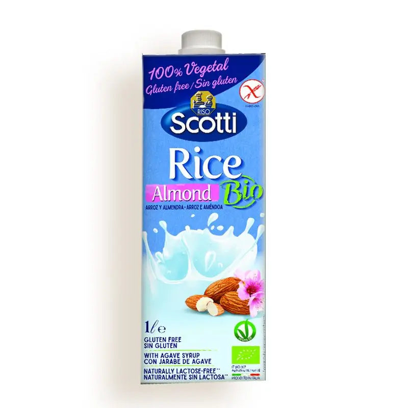 Scotti Riso e Mandorla Bevanda Vegetale 1L Bio Sg Vega