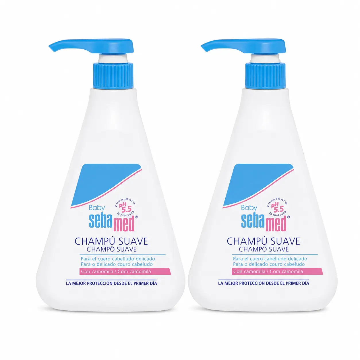 Sebamed Baby Shampoo delicato 500 Ml, confezione da 2