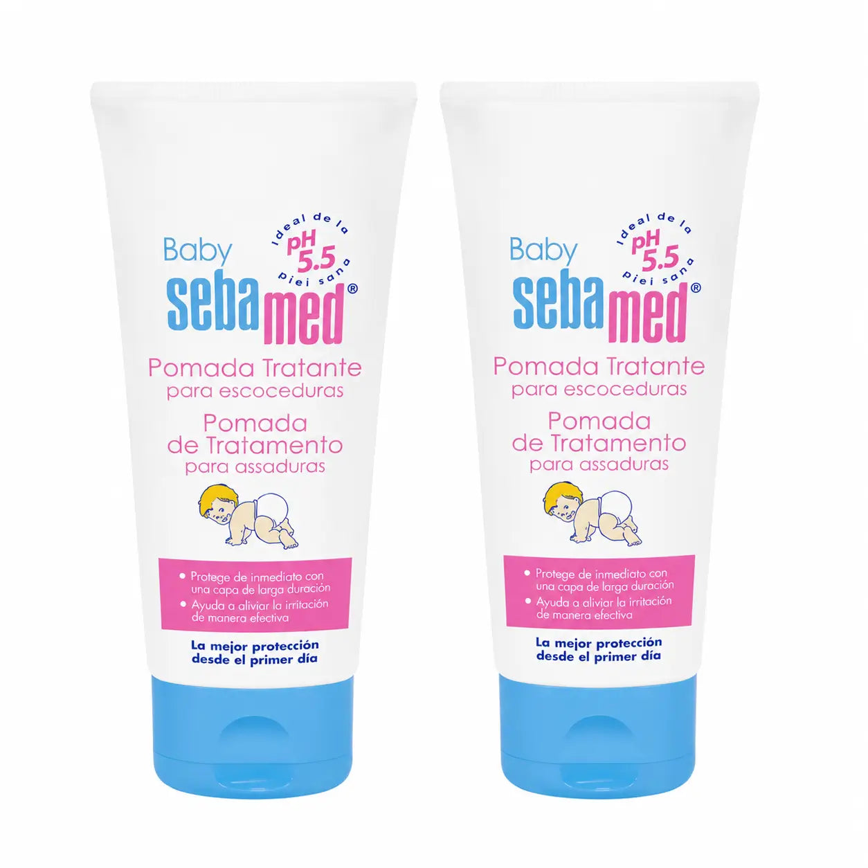Sebamed Unguento di trattamento per bambini 100 Ml, confezione da 2