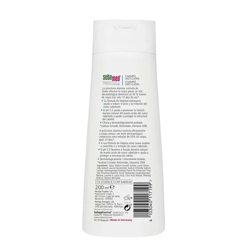 SEBAMED Shampoo antiforfora 200 ml