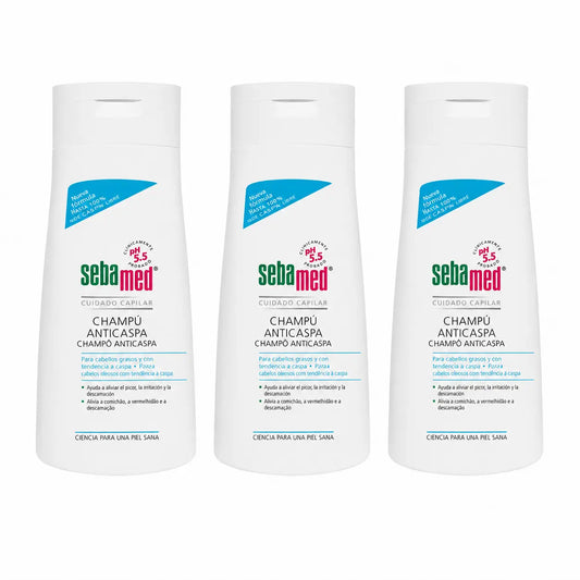 Sebamed Shampoo Antiforfora 400 Ml, confezione da 3