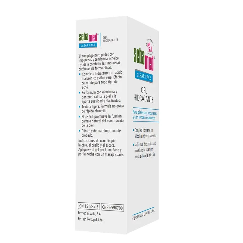 SEBAMED Gel idratante viso trasparente 50 ml