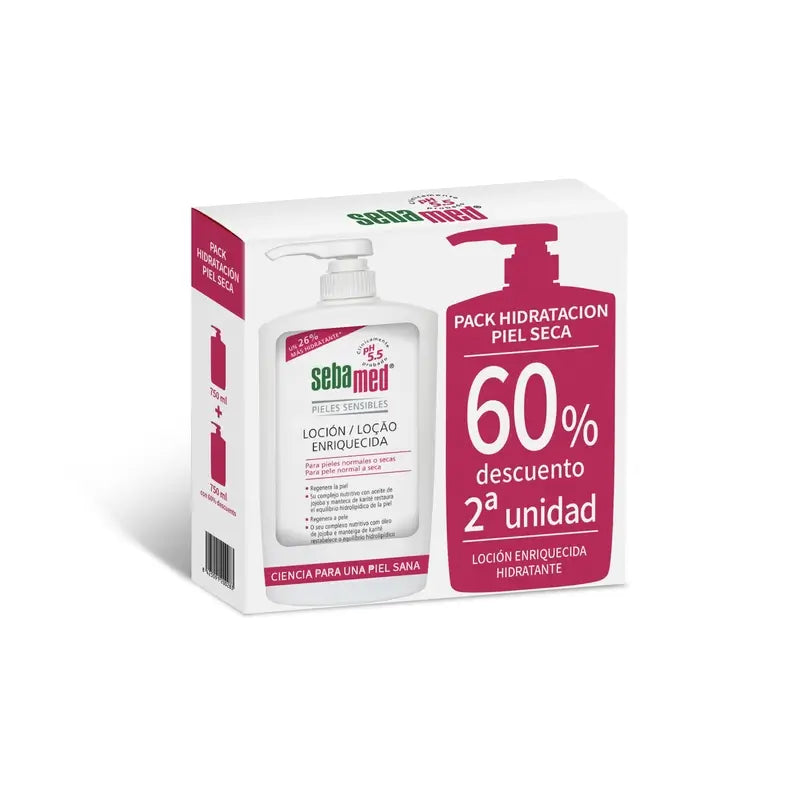 Sebamed Pack Body Lotion , 750 ml 2° pezzo al 60% di sconto