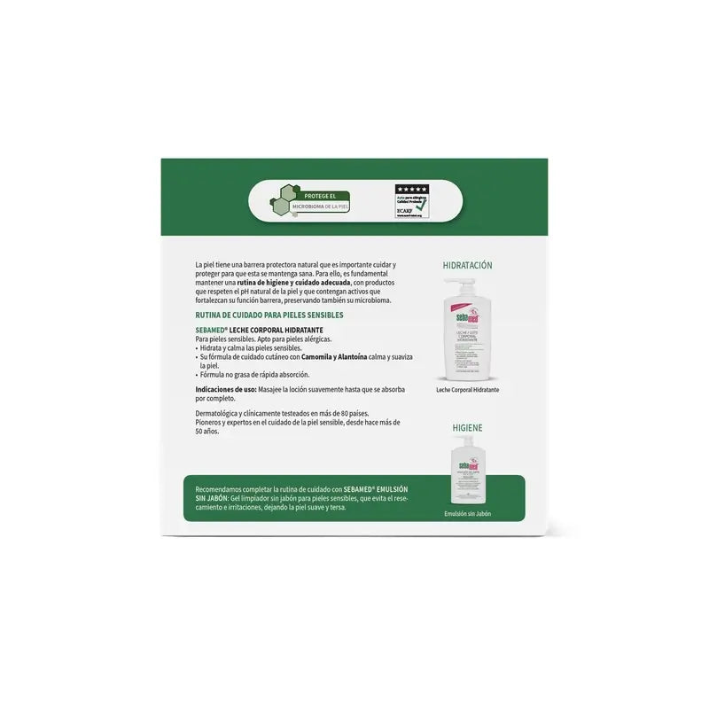 Sebamed Pack Latte Corpo , 750 ml 2° pz. al 60% di sconto