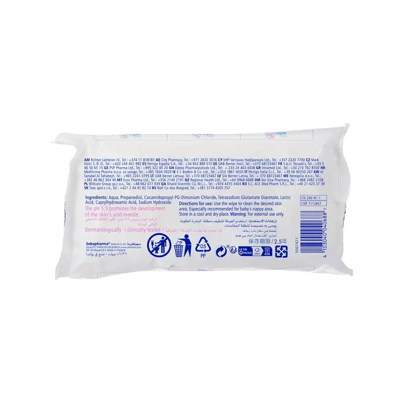 SEBAMED Salviette per bambini, 3X60 unità