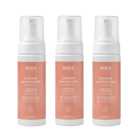 Segle Clinical Schiuma detergente schiumogena, 3x150 ml