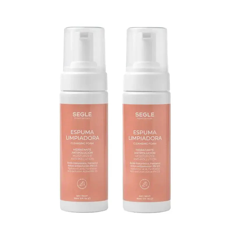 Segle Clinical Schiuma detergente schiumogena, 2x150 ml