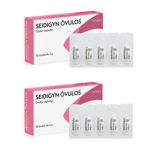 Seid Ovuli Secchezza vaginale, 10 Ovuli, confezione da 2