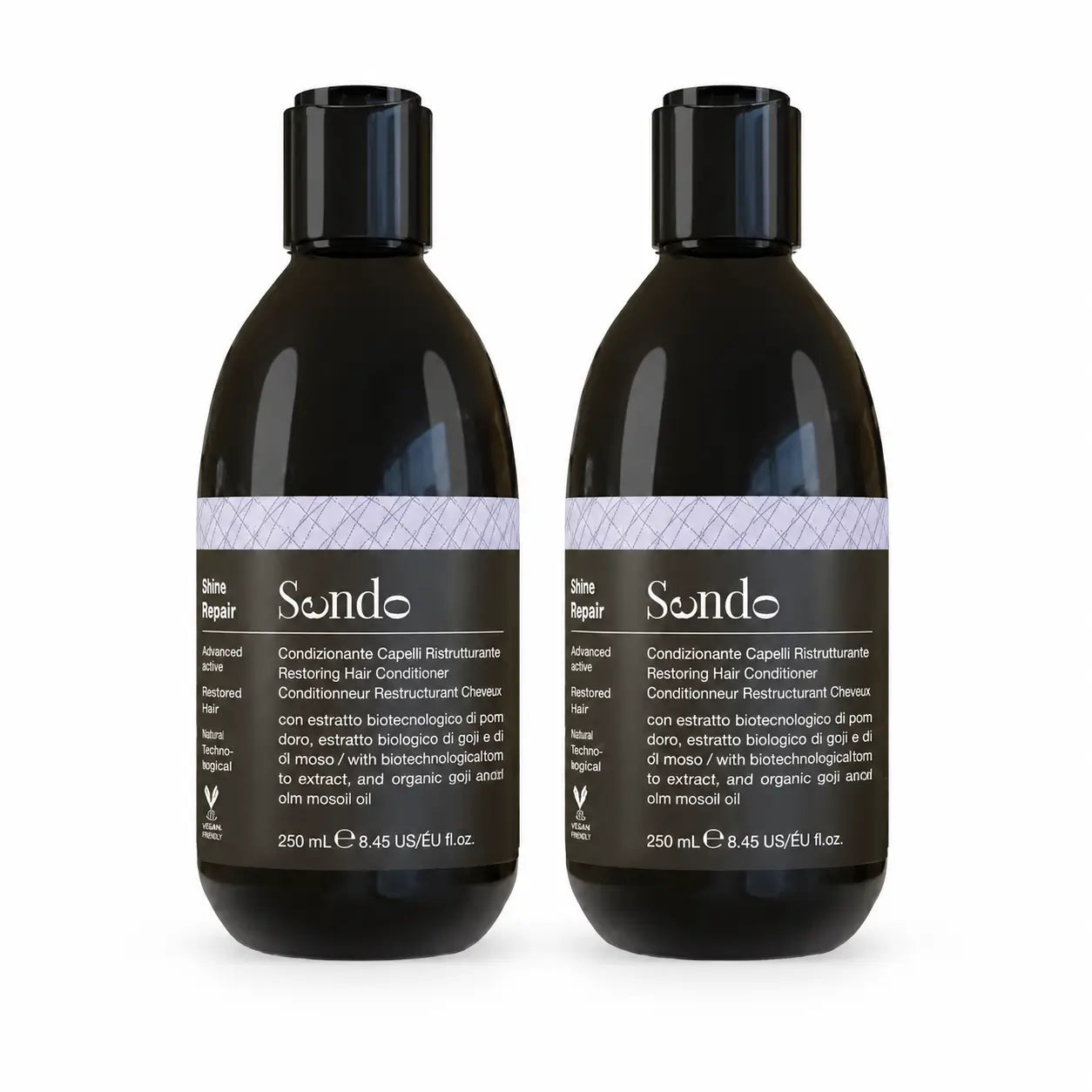 Sendo Balsamo Riparatore, 250 ml, confezione da 2