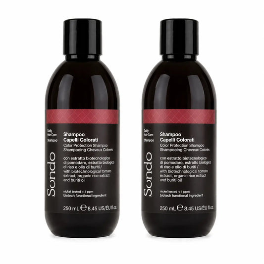 Sendo Shampoo Protettivo per il Colore, 250 ml, confezione da 2