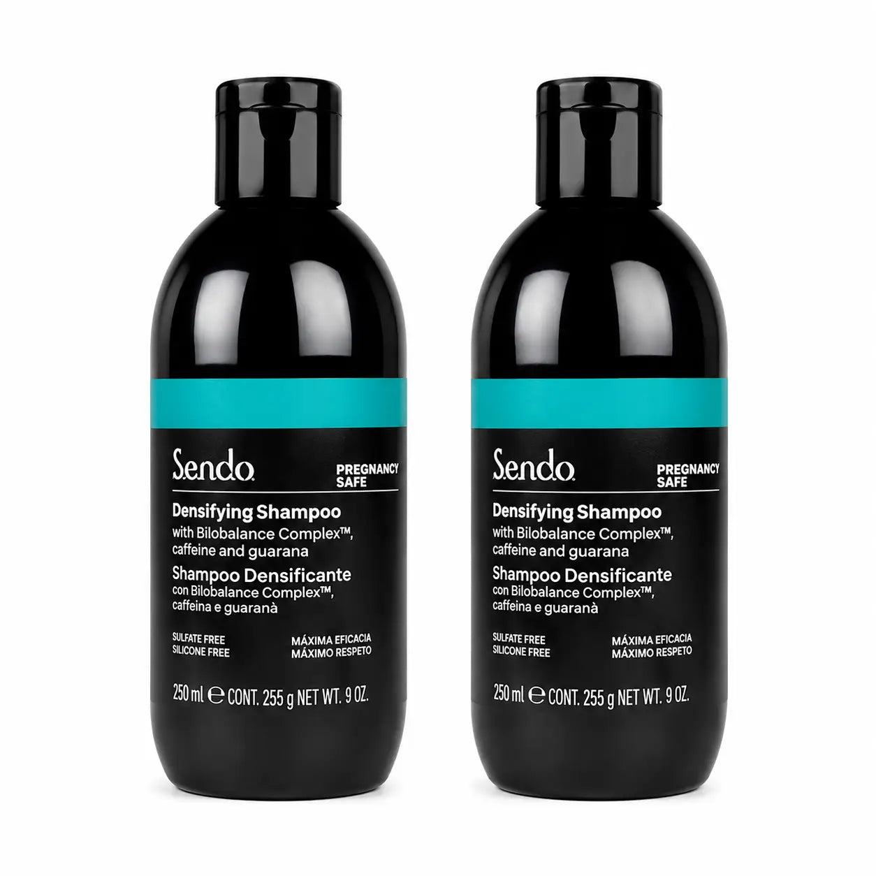 Sendo Shampoo Riequilibrante, 250 ml, confezione da 2