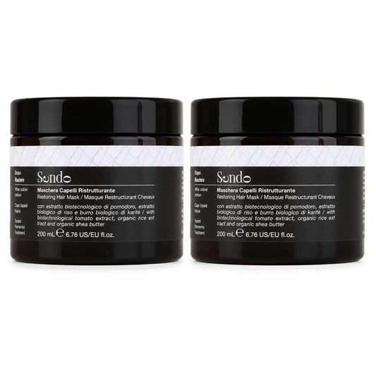 Sendo Maschera riparatrice, 200 ml, confezione da 2
