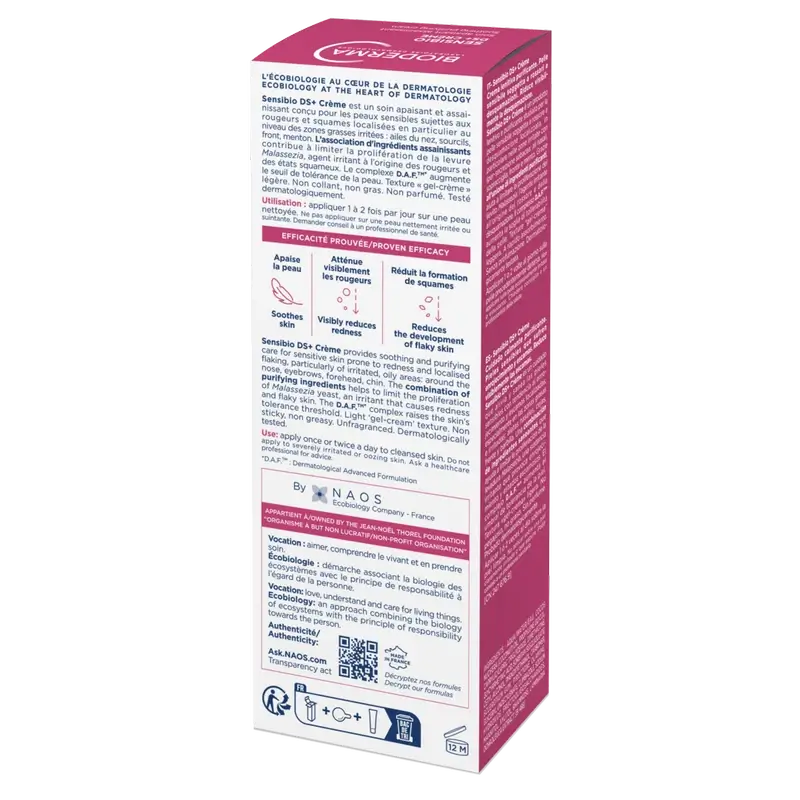 BIODERMA Sensibio Ds+ Crema 40 ml