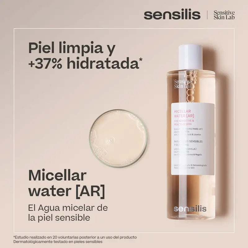 Sensilis Acqua Micellare [Ar] Pelle sensibile e reattiva 400 ml
