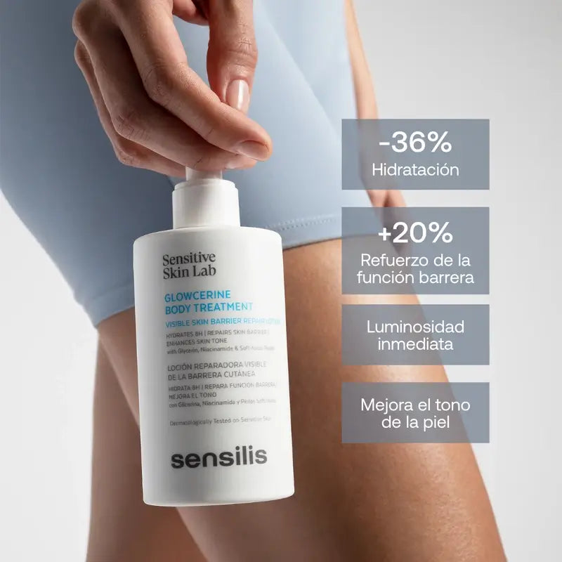 Sensilis Body Glowcerine Trattamento corpo , 200 ml