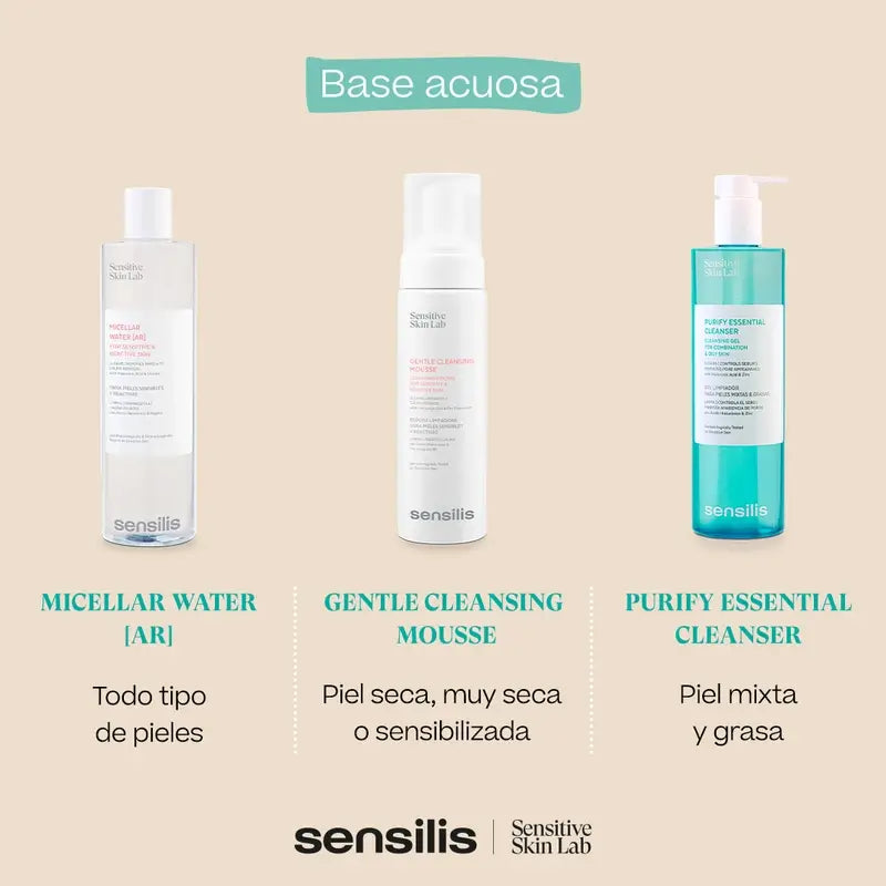 Sensilis Mousse detergente delicata per pelli sensibili e reattive 200 ml