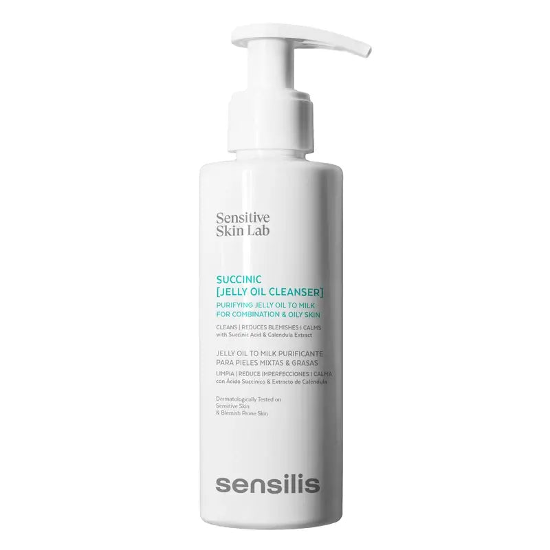 Sensilis Igiene del viso Succinico [Olio detergente] 150 Ml
