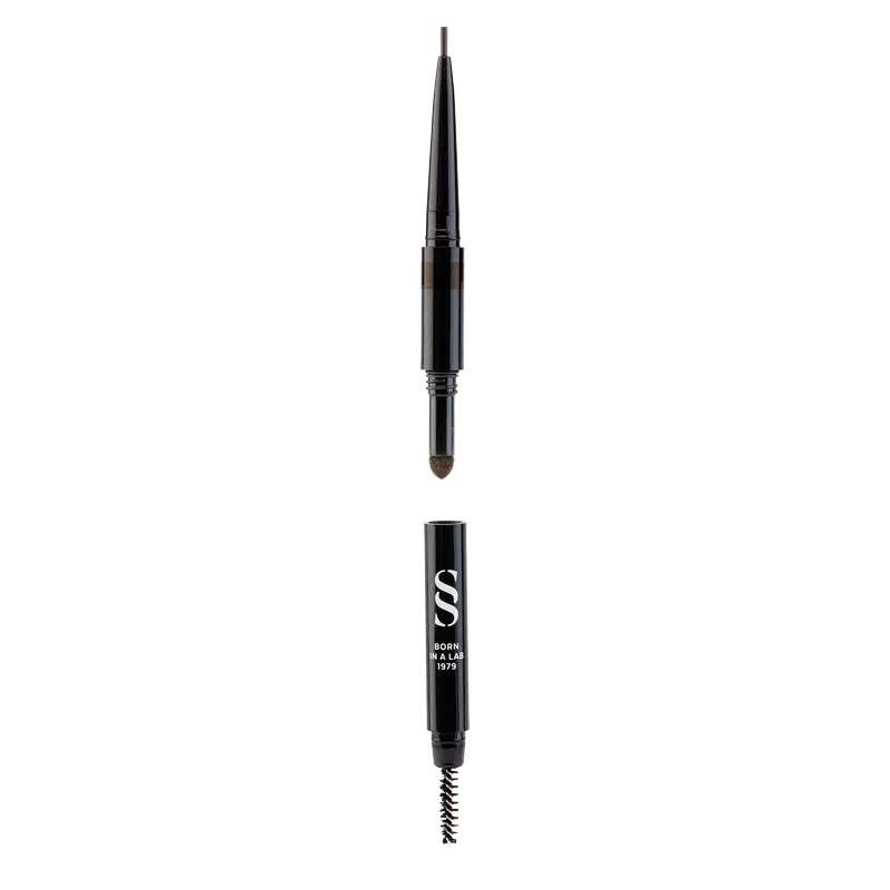 Sensilis Makeup Matita riempitiva per sopracciglia 3 In 1 03 Brune 0,5 gr