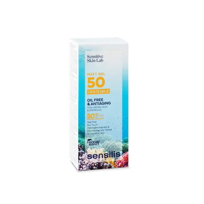 Sensilis Matt Gel antietà senza olio Spf50+ , 40 ml