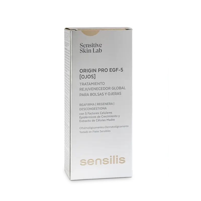 Sensilis Origin Pro Contorno occhi anti-età con 5 fattori di crescita 15 ml