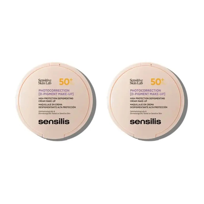 Sensilis Photocorrection Dpigment Makeup Spf50+ 01, 2X50 Ml