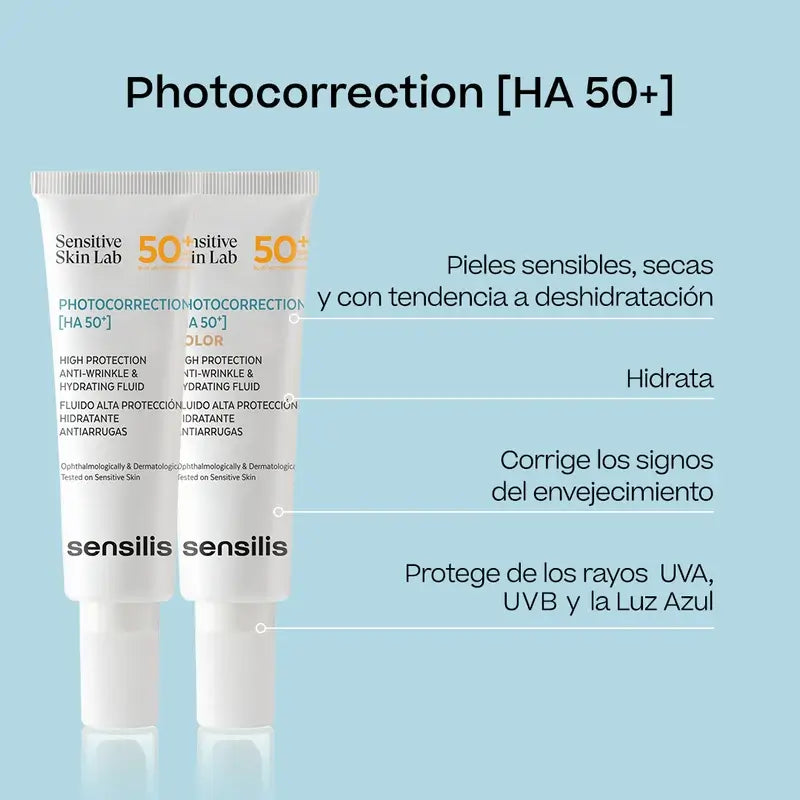 Sensilis Photocorrection [Ha 50+] Idratante e Antirughe 50ml