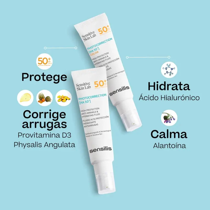 Sensilis Photocorrection [Ha 50+] Idratante e Antirughe 50ml
