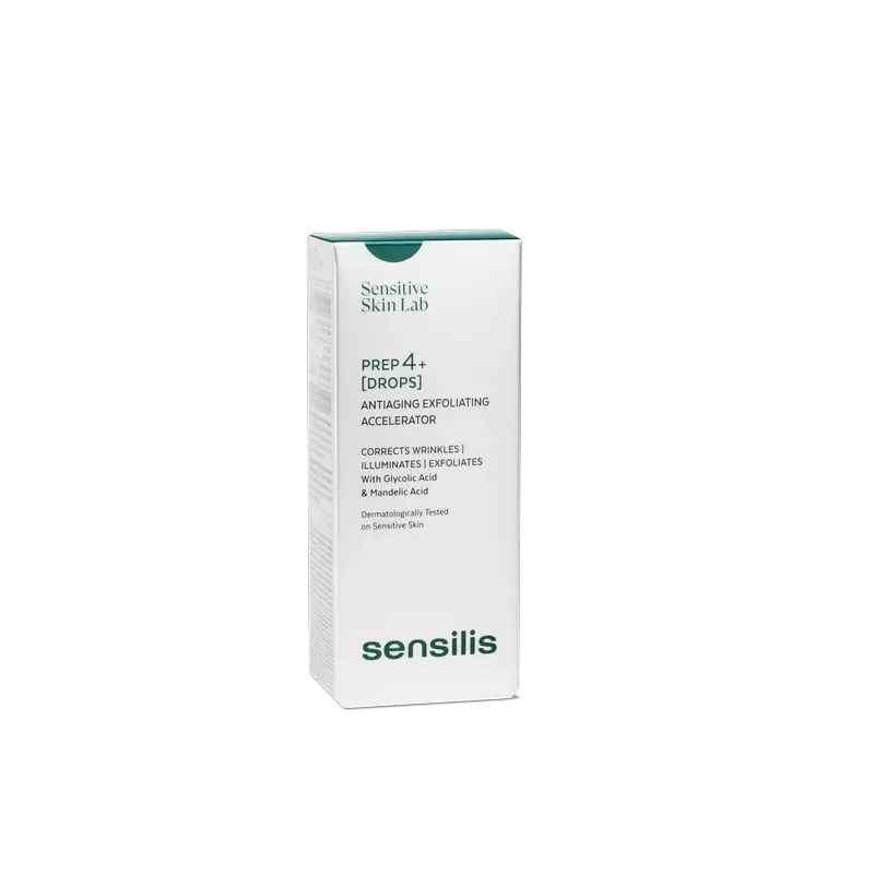Sensilis Prep4+ Drops Siero Acceleratore Esfoliante Anti-Età 30 Ml