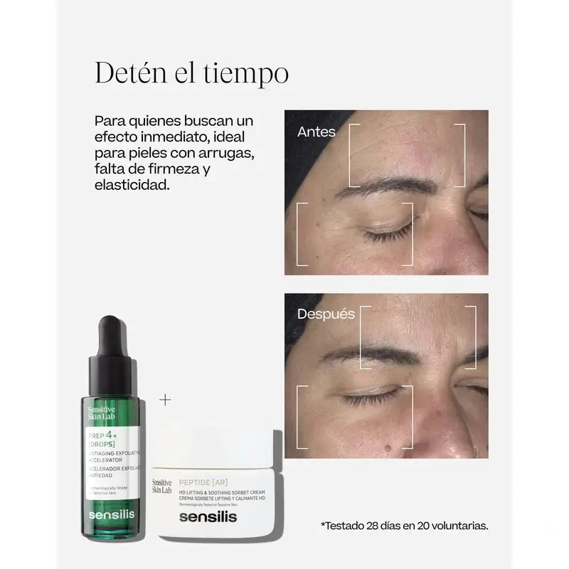 Sensilis Prep4+ Drops Siero Acceleratore Esfoliante Anti-Età 30 Ml