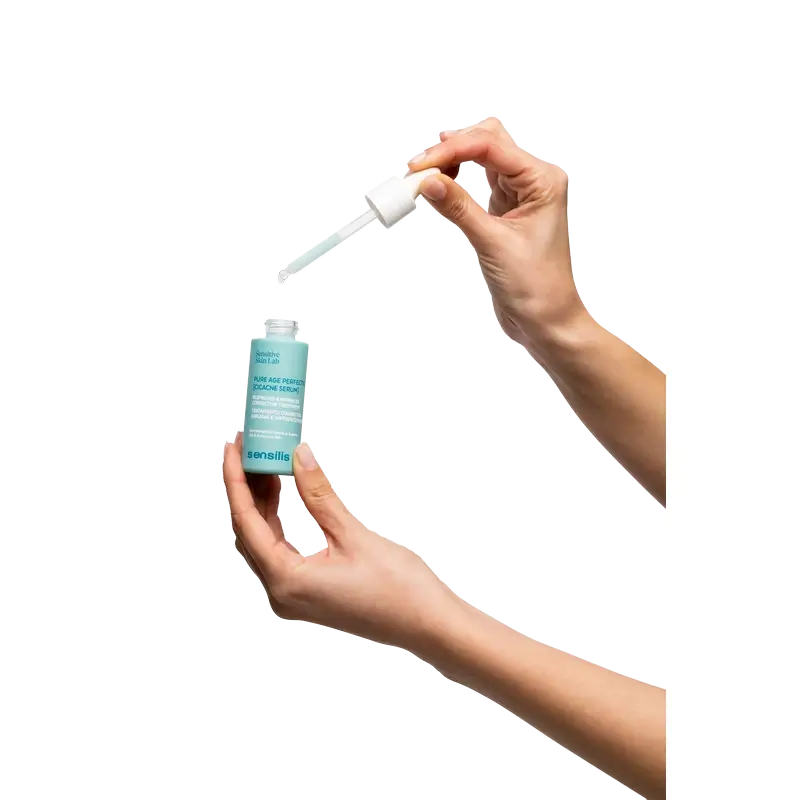 Sensilis Pure Age Perfection Cicacne Siero Anti-Imperfezioni e Rughe, 30 ml