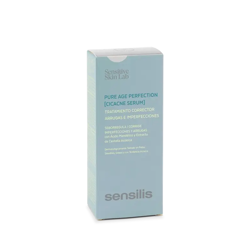Sensilis Pure Age Perfection Cicacne Siero Anti-Imperfezioni e Rughe, 30 ml