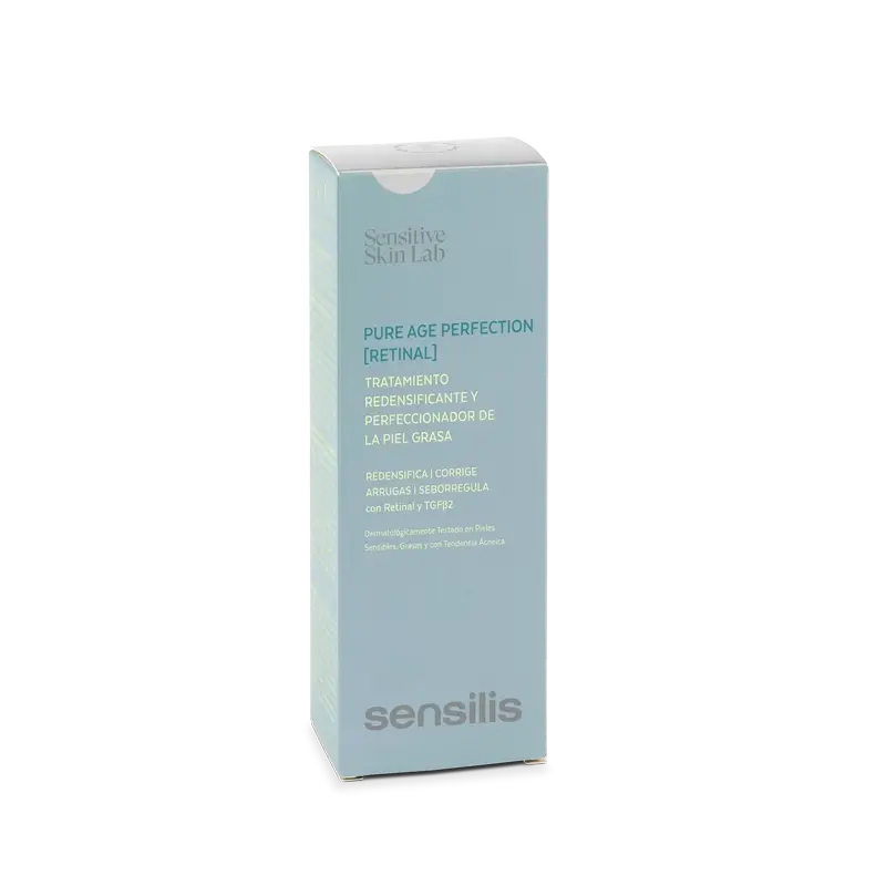 Sensilis Pure Age Perfection [Retinal] Ridensifica e perfeziona la pelle grassa, 50 ml