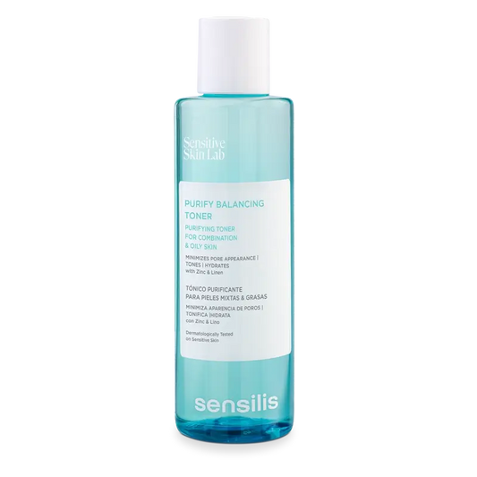 Sensilis Purify Balancing Toner Tonico detergente per pelli grasse e miste 200 ml