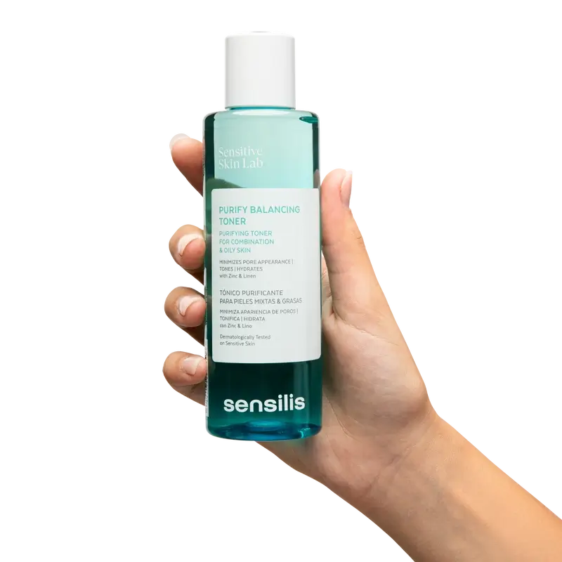 Sensilis Purify Balancing Toner Tonico detergente per pelli grasse e miste 200 ml