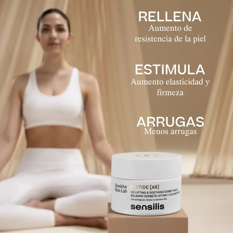 Sensilis Sensilis Peptide [Ar] Balsamo sorbetto liftante per pelle secca, 50 ml