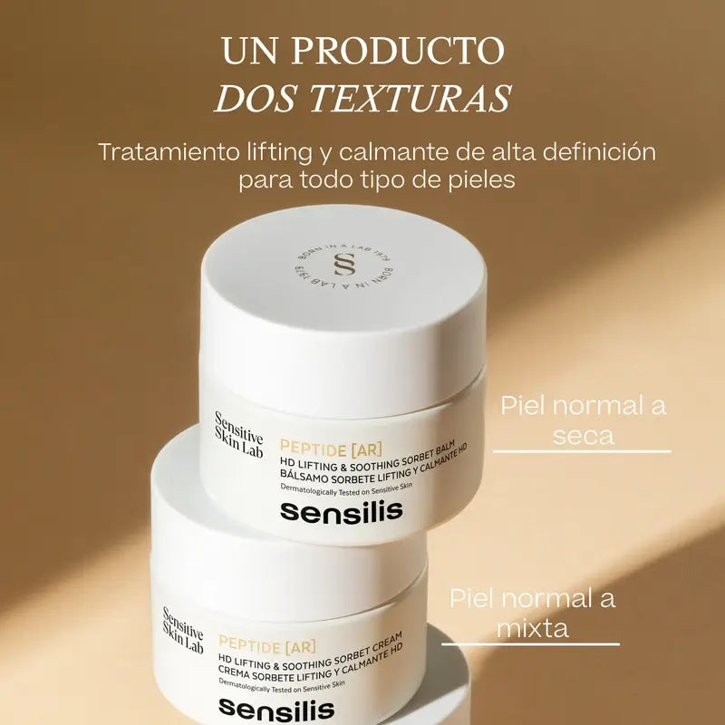 Sensilis Sensilis Peptide [Ar] Balsamo sorbetto liftante per pelle secca, 50 ml