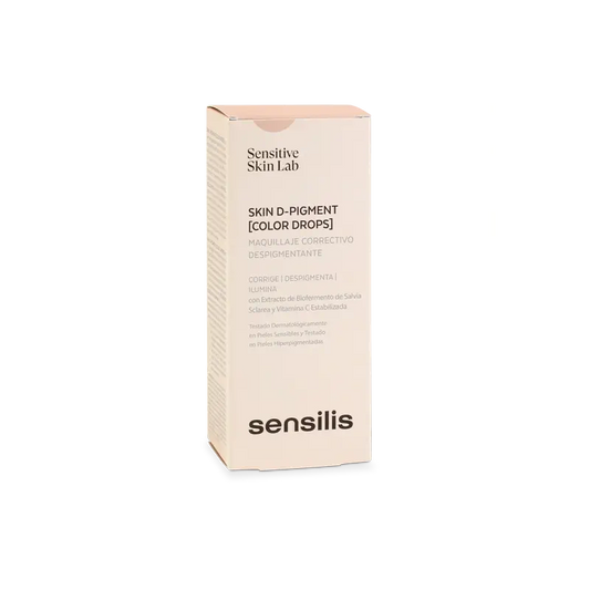 Sensilis Skin D-Pigment Beige Correttore depigmentante per il trucco, 30 ml