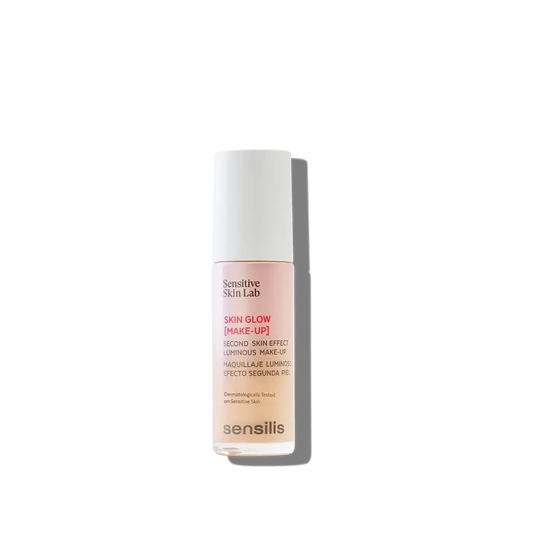 Sensilis Skin Glow Makeup Fondotinta luminoso - Tonalità Pêche Dore 05, 30 ml