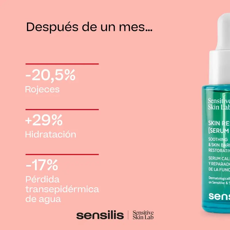 Sensilis Skin Rescue Sos Siero lenitivo e ristrutturante, 30 ml