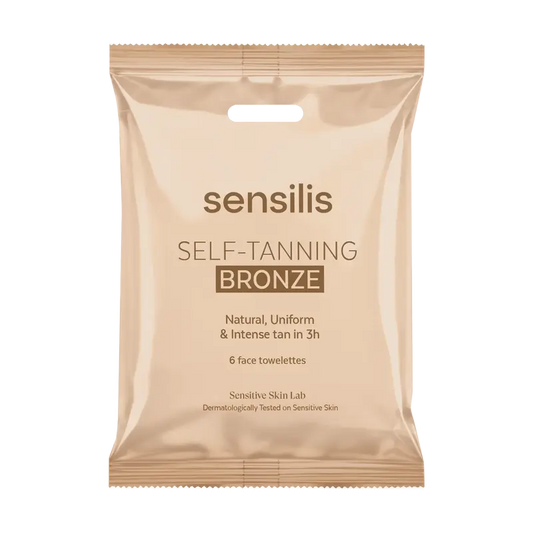 Sensilis Suns Salviette autoabbronzanti - Scure , 6 unità