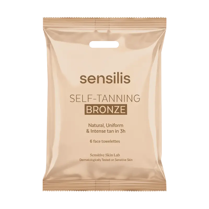 Sensilis Suns Salviette autoabbronzanti - Scure , 6 unità