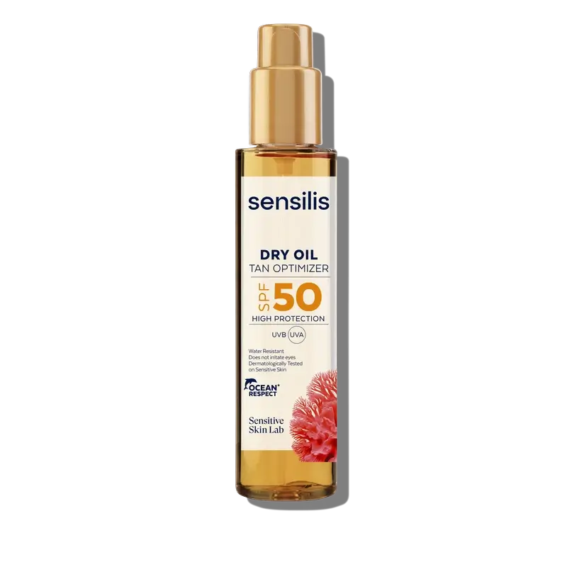 Sensilis Sun Olio solare bronzante Spf50 , 150 ml