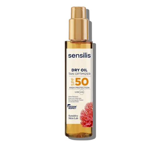 Sensilis Sun Olio solare bronzante Spf50 , 150 ml