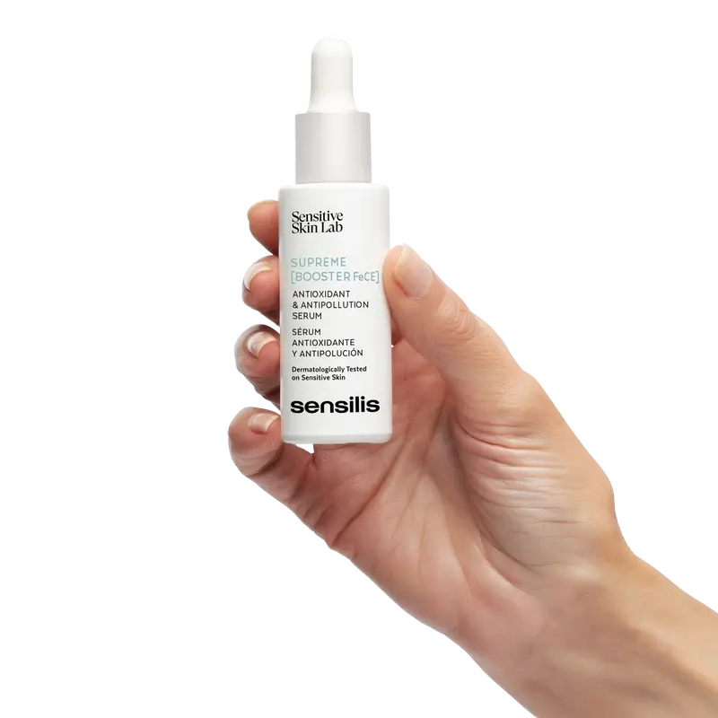 Sensilis Supreme [Booster Fece] Siero antiossidante e anti-inquinamento, 30 ml