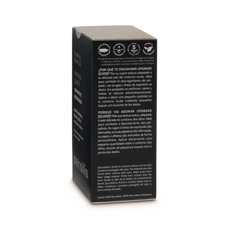 Sensilis Upgrade Contorno occhi rassodante 15 ml