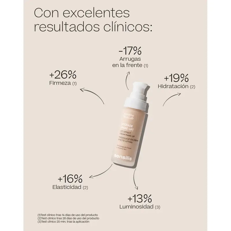 Sensilis Upgrade Make Up Crema effetto lifting 04 Peche Rose 30 ml