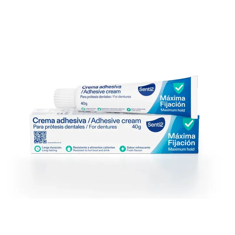 Senti2 Crema adesiva protesi , 40 ml